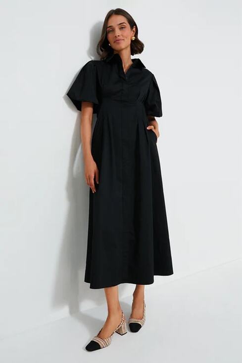 Tuckernuck Dresses & Skirts - TUCKERNUCK Black Delaney Dress Size XL NWT Retail $228 Tuckernuck